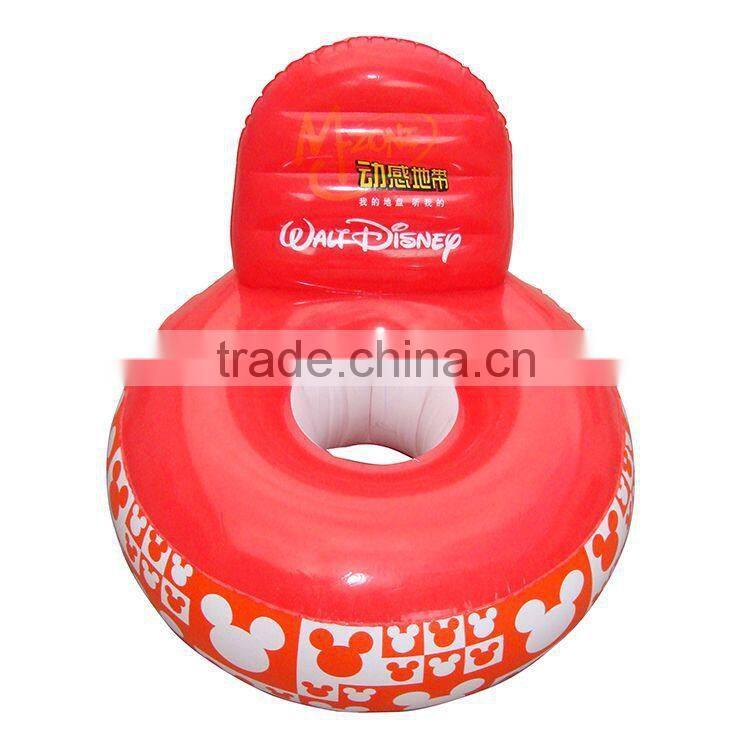 transparent concise inflatable chair for baby