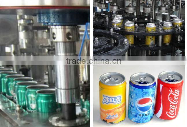 automatic aluminum beverage cans filling machine