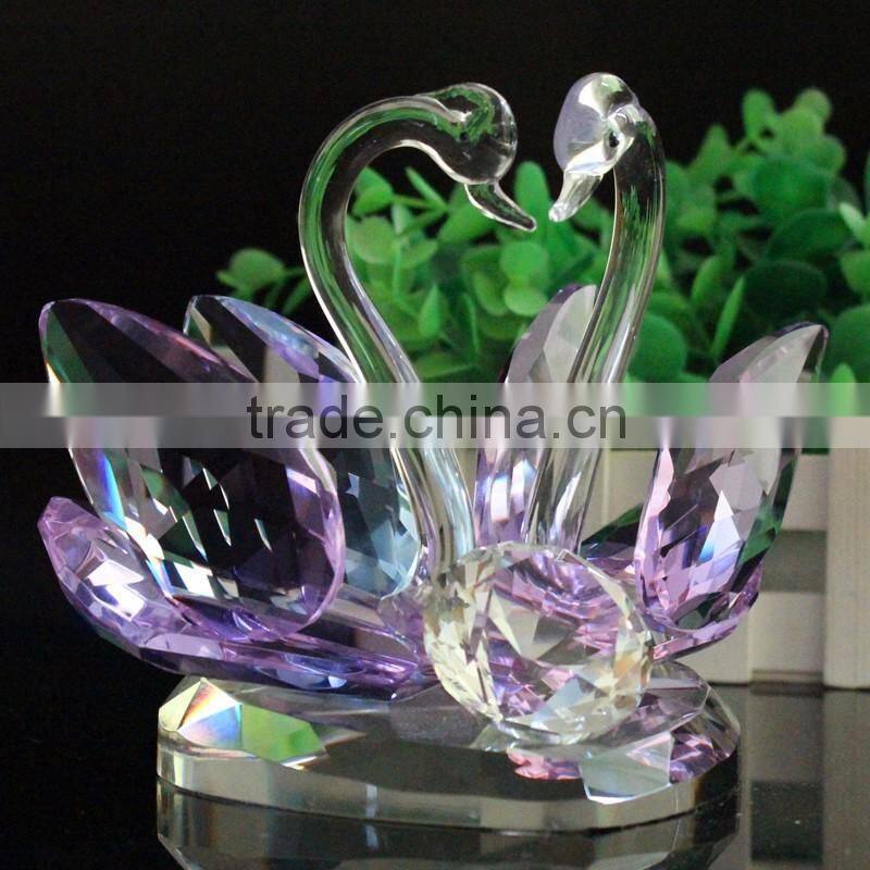 2016 crystal glass purple china wedding souvenir gift items
