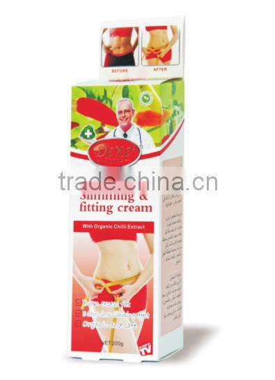 DEXE weight loss slimming cream organic healthy chili ingredient slimming cream