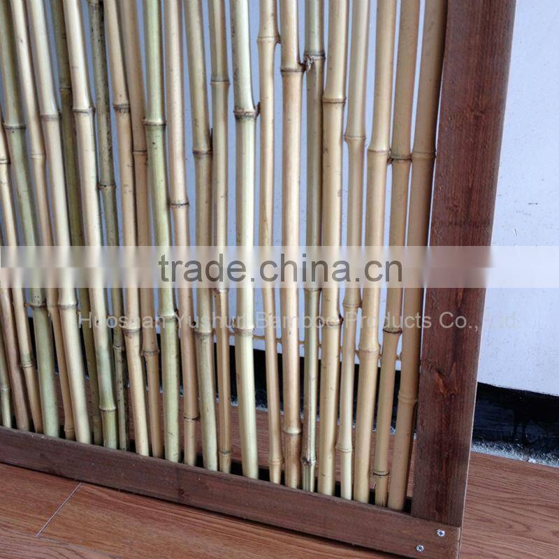 120cmx180cm squared bamboo fence with timber frame for inside home or in the garden with good quality