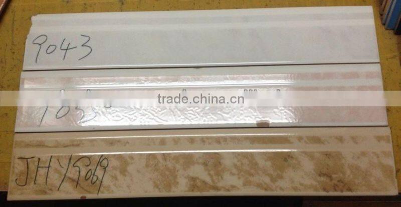 80x450 90x500 red body skirting ceramic tile