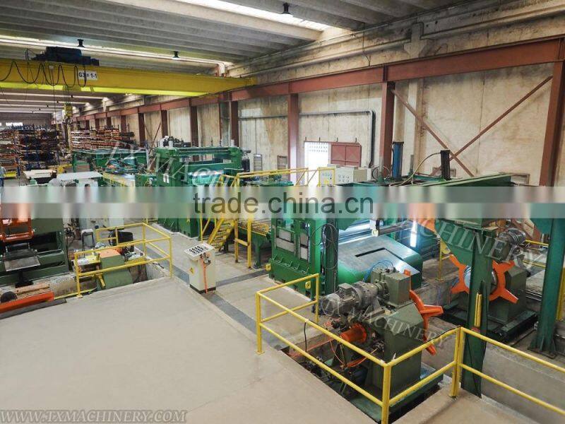 TX1800 High Quality Automatic /hot rolled/cold rolled/Medium-heavy plate steel cut to length line