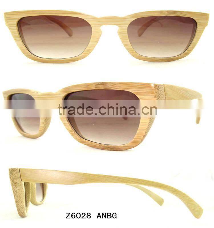 Sunglass High Quality, Bamboo Wood Small Frame Eyewear