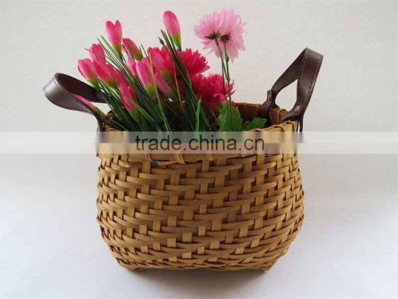 A set of special wood household essential basket