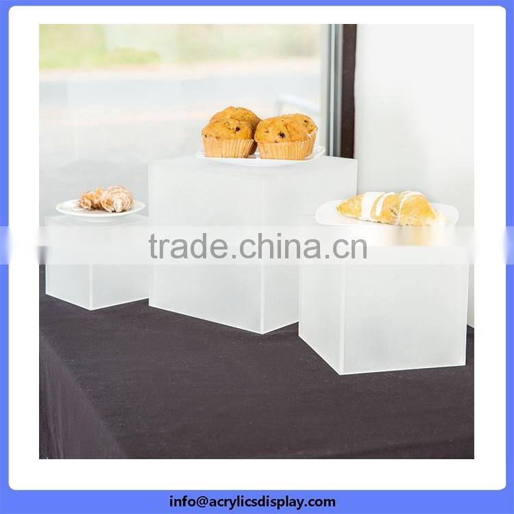 New Arrival hot selling acrylic risers for cosmetic