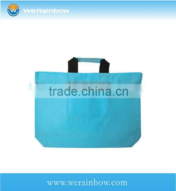wholesale promotional cheap custom non woven bag with zipper