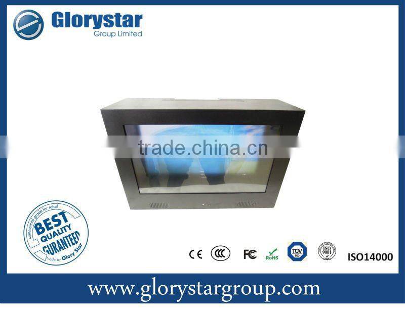 21.5" Transparent screens display for retails and sales promotion fairs and events