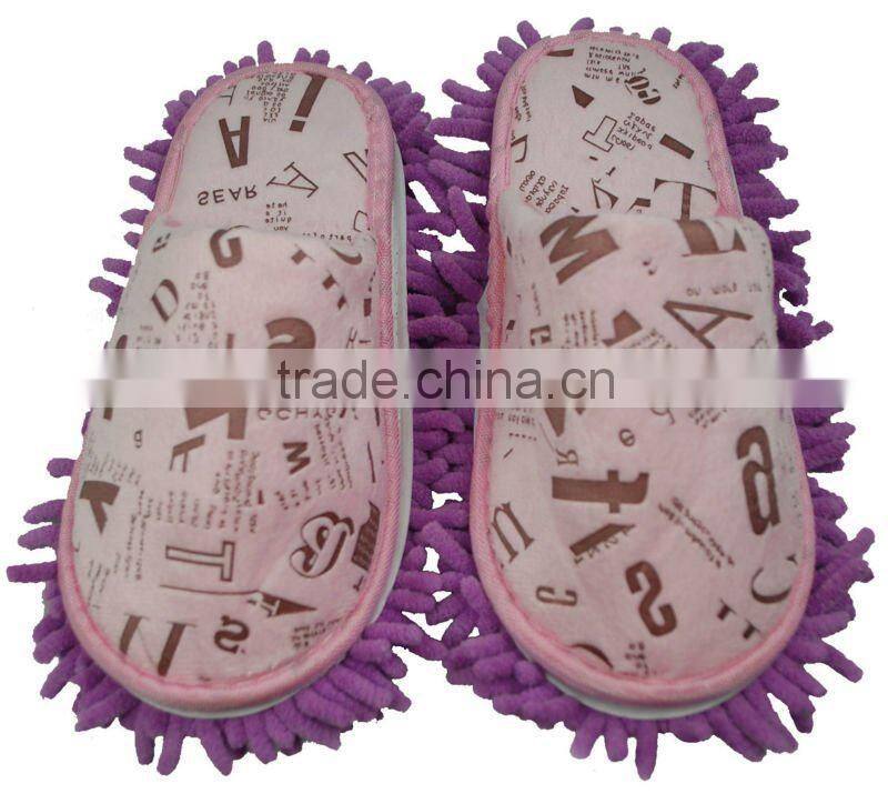 microfiber cleaning slipper