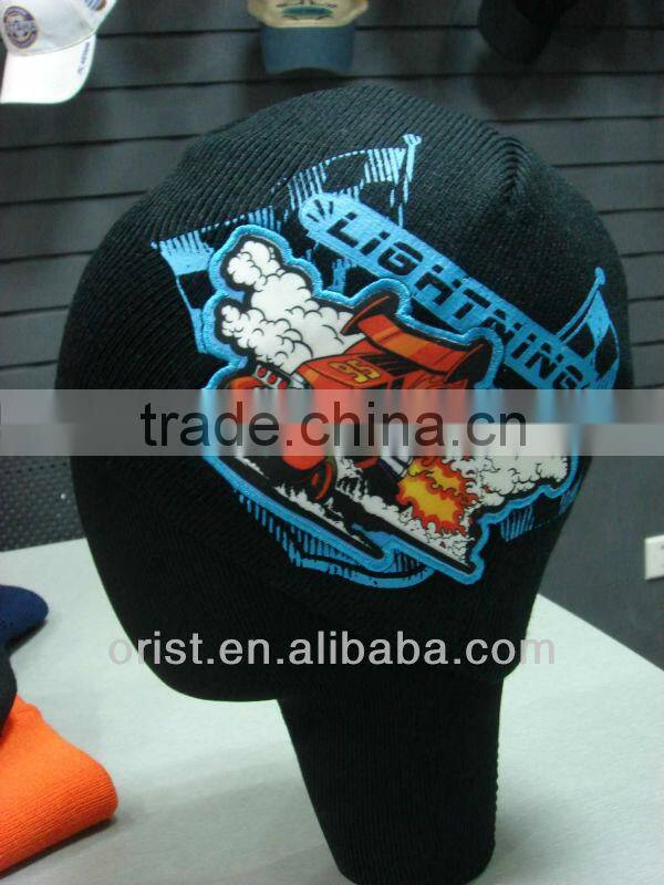 100% acrylic beanie for kids