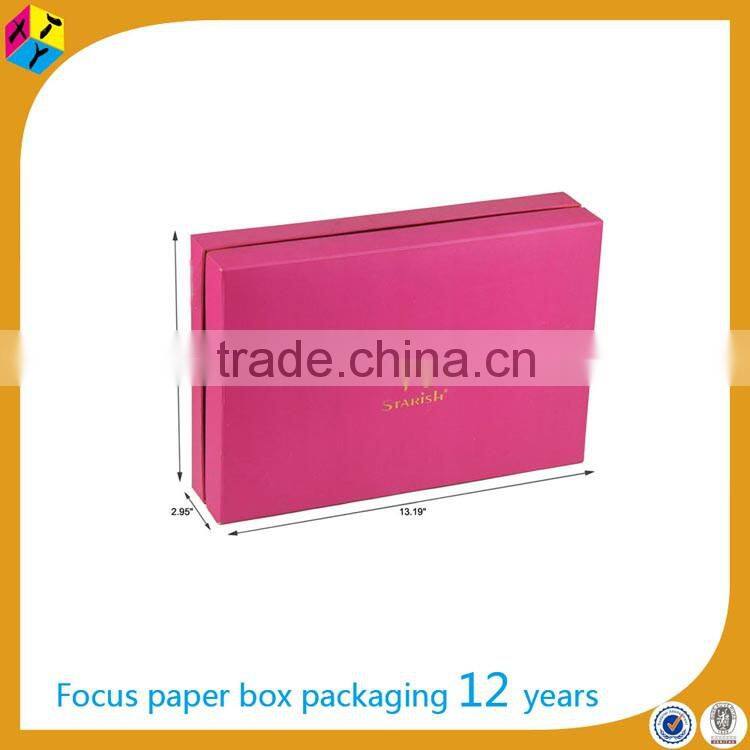 personalized high quality box packaging for hair extensions