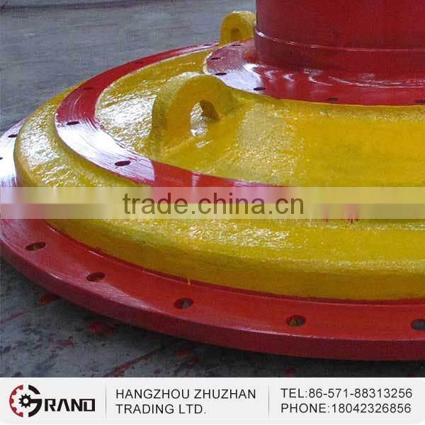 Coal mining machinery part mill head /end cover for sale
