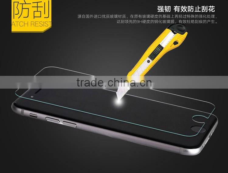 9H 0.33mm Anti UV Tempered Glass Screen Protector for iPhone 6 6Plus