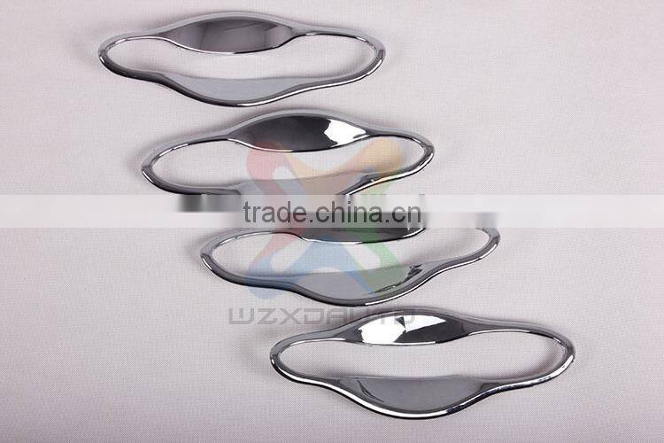 DOOR HANDLE BOWL BIG CHROME DOOR HANDLE BOWL INSERTS COVER BIG FOR SONATA 2011-2013 2011 2013