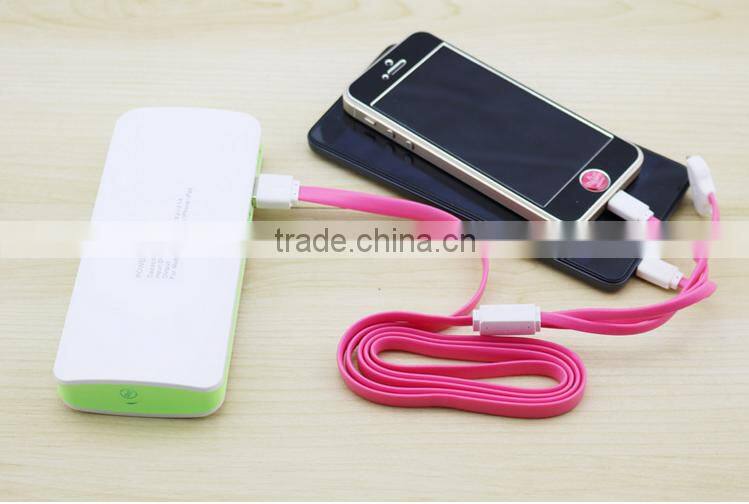 3 in 1 color vehicle charge cable