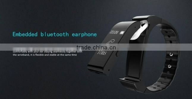 Newest V6 bluetooth smart wrist band waterproof smart bracelet for android ios smart phones