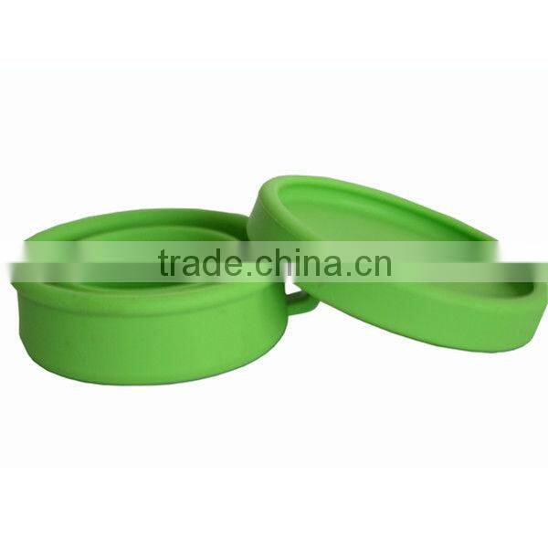 Folding Design Eco-friendly Silicone Tea Cups For Kids