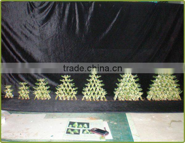 big triangle pyramid lucky bamboo air bonsai tree dracaena sanderiana indoor water aquatic plants nursery garden decoration