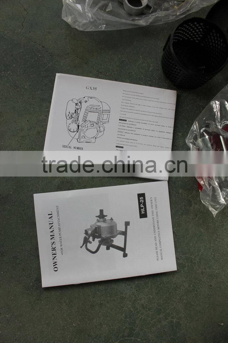 Best quality cheapest 139F gasoline water pump 3"inch