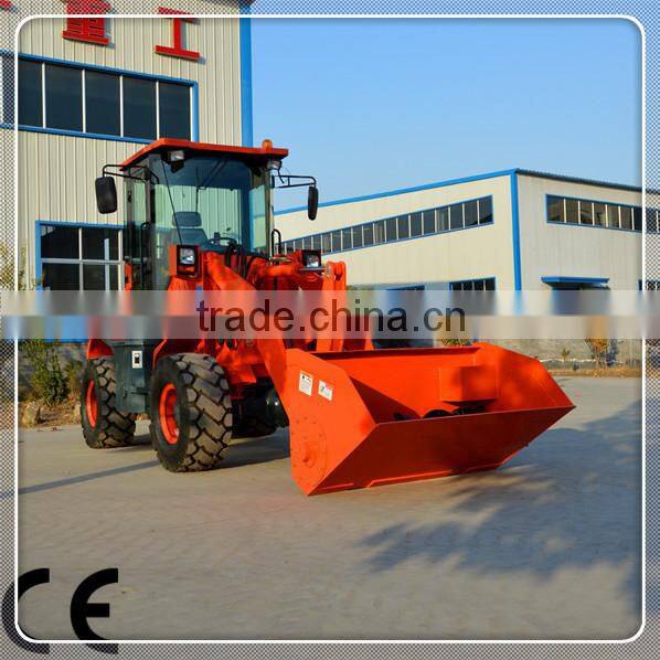 chinese 1.5ton log loader TY18 with wood grapple bucket