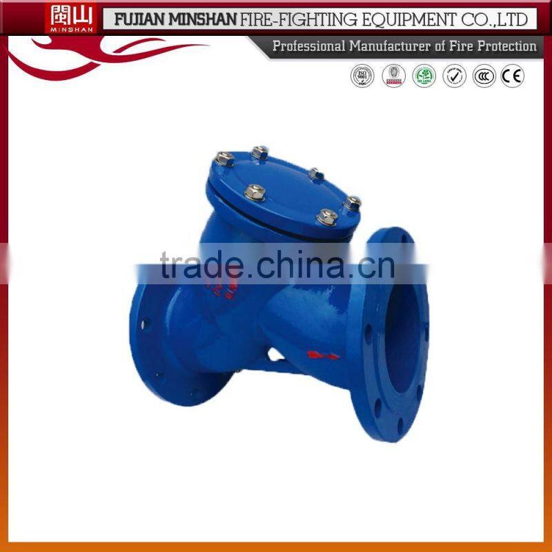 Ductile iron Y type filter strainer flanged strainer