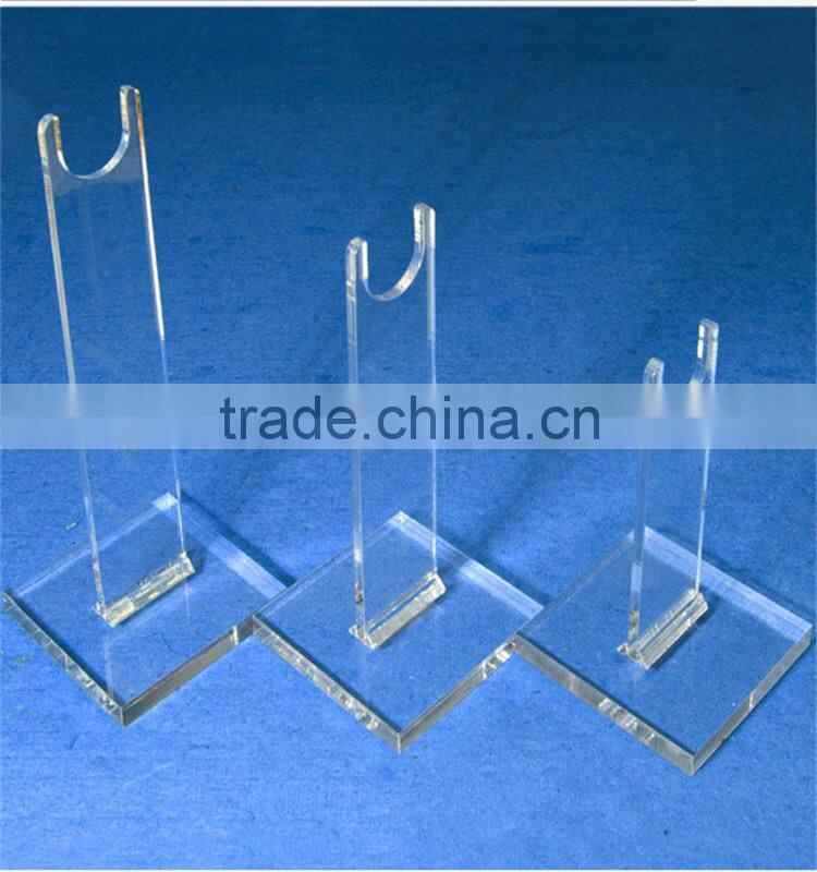 new invention crystal product acrylic gun display stand