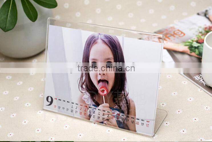factory supply acrylic calendar paper stand wholesale