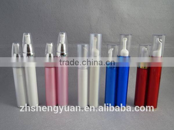 single wall pp round 10ml airless sample