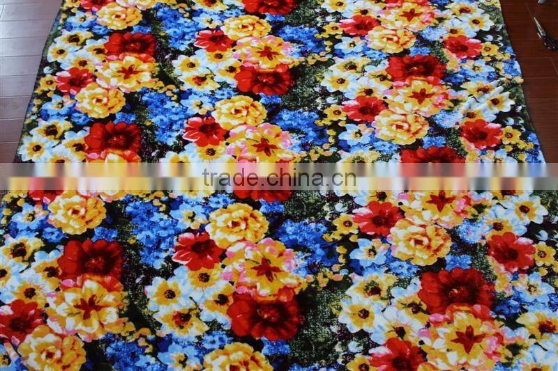 Soft warm polyester polar fleece blanket