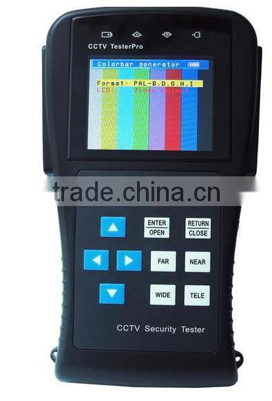Hot selling cctv test monitor ptz tester RTS-321 tool bag Control PTZ protocol