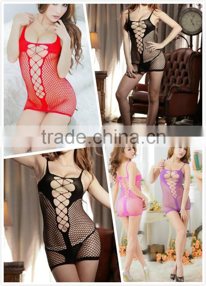 CKHDL6 sexy big wholesale nylon lingerie girl bodystocking