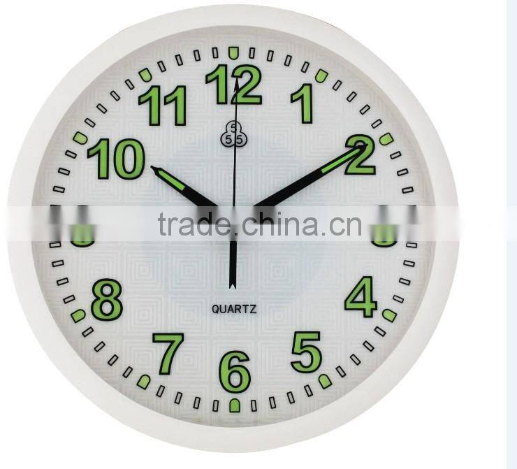 European style design quartz wall clock for home decoration
