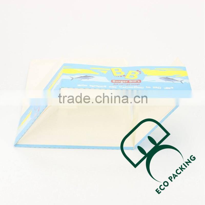 Foldable paper box for packaging cake/pastry/bread
