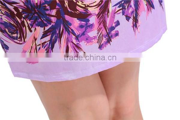 Comfortable Satin printed bathrobe/pajamas for women