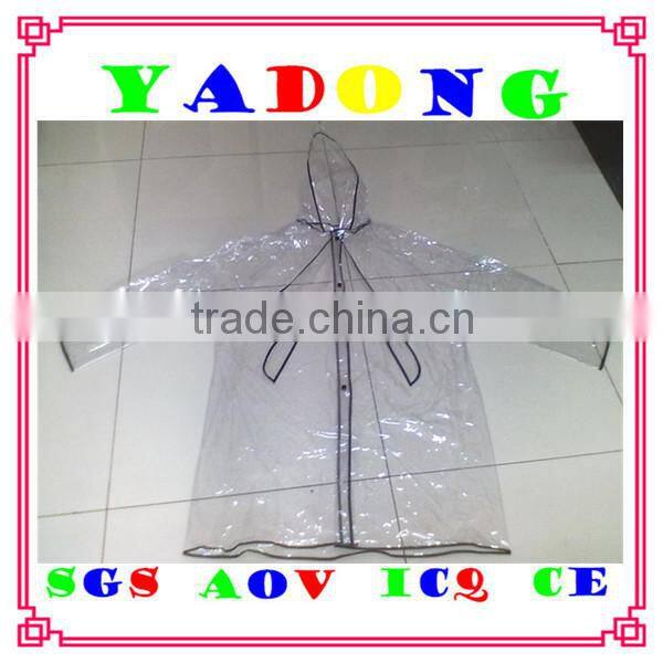 High quality Logo printed PVC raincoat,PVC raincoat,poncho raincoat
