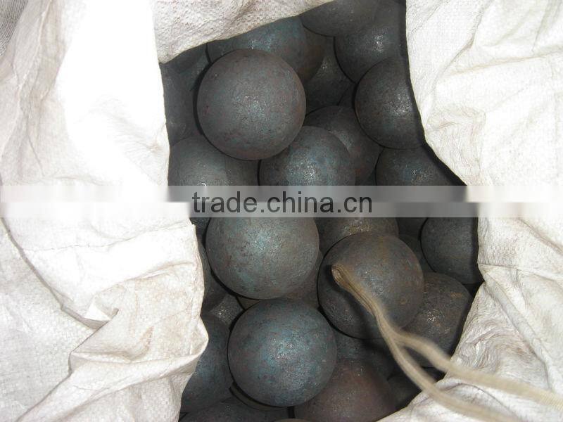 Forged and Casting Grinding Steel Ball with High Hardness Made in China for Mineral Processing and Cement Plant