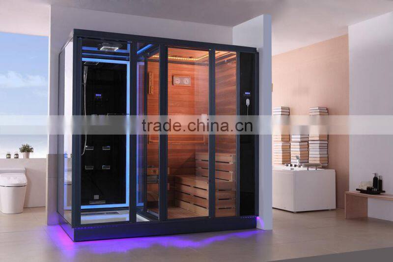CRW AG0008 luxury steam shower room with sauna