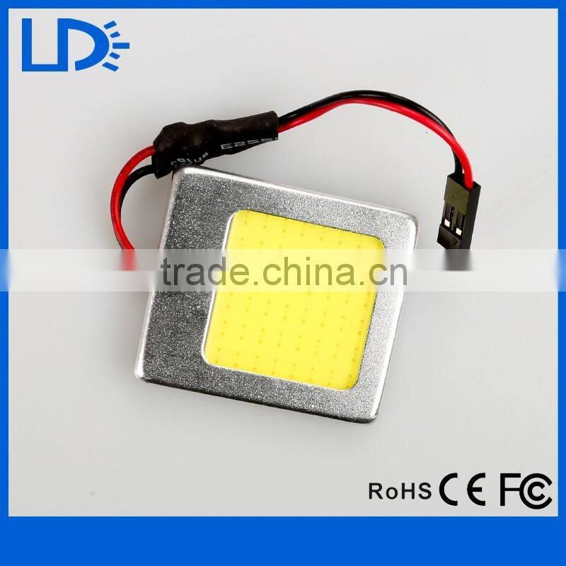 Hot car reading light T10 BA9S COB car roof top light led dome light