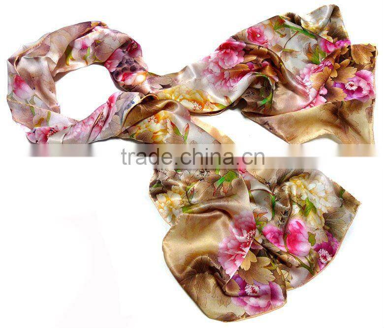 fashion silk scarf styles women