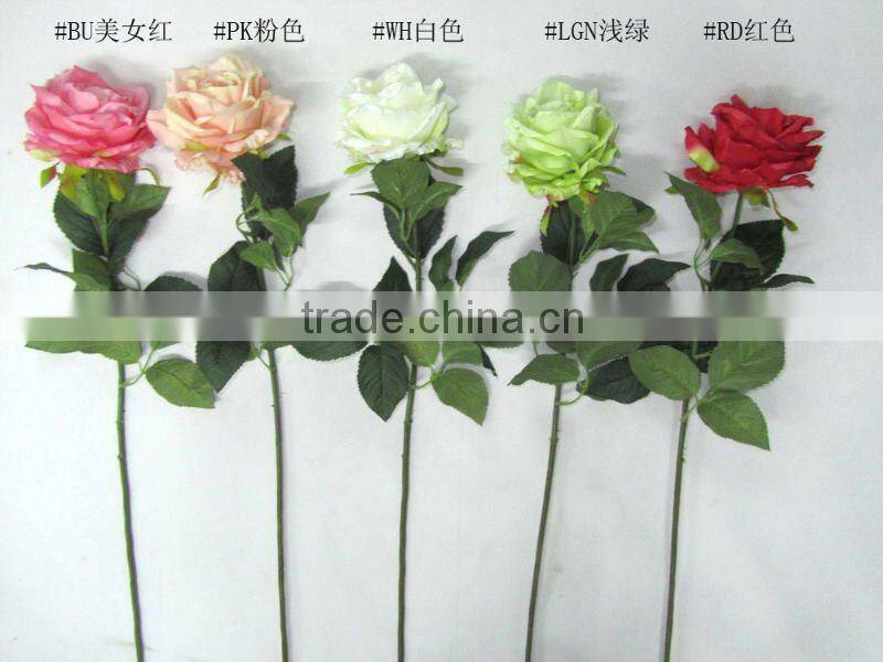 artificial large rose YL515