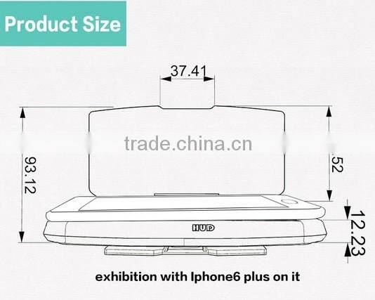 HUD Mobile Navigation Bracket for Smartphones