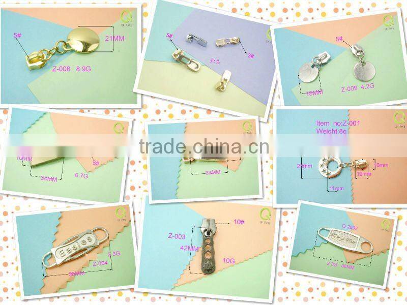 metal zipper puller z-043 round shape puller