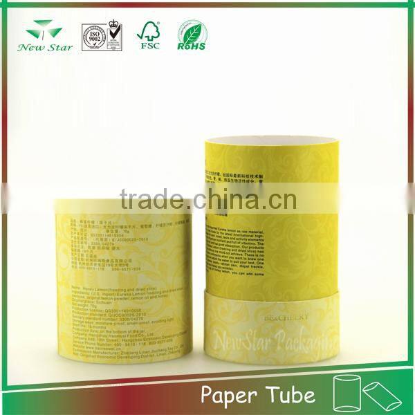 bottom pirce new arrival custom printed paper round can hot sale