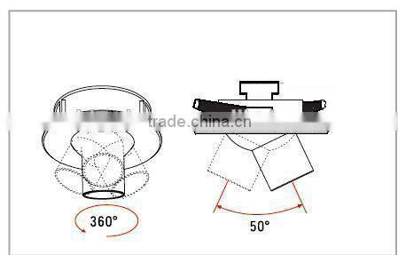 3w jewelry showcase led mini spotlight under display cabinet BW8202
