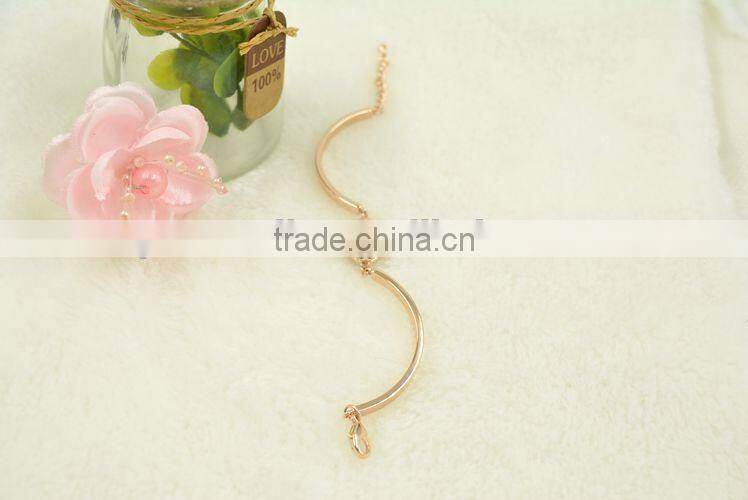 2015 Hotting sale good lucky four leaf clover bracelet jewelry , women clover bracelet as gift