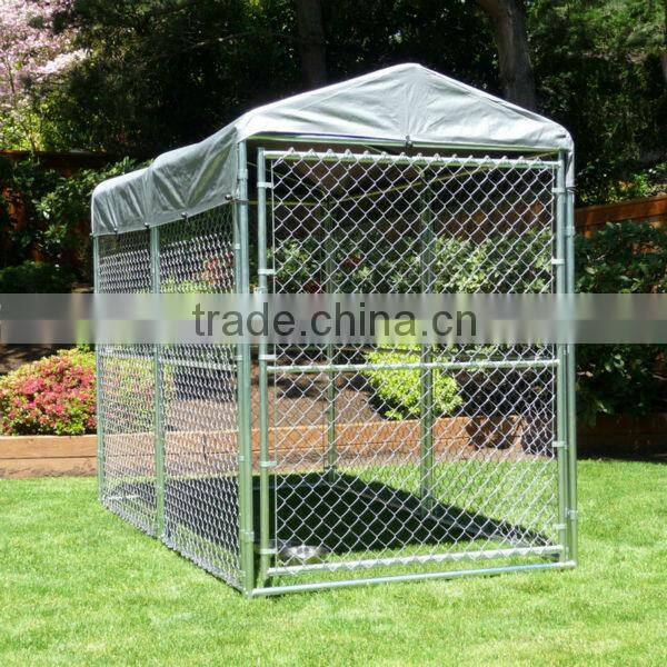 Galvanized welded wire mesh dog cage