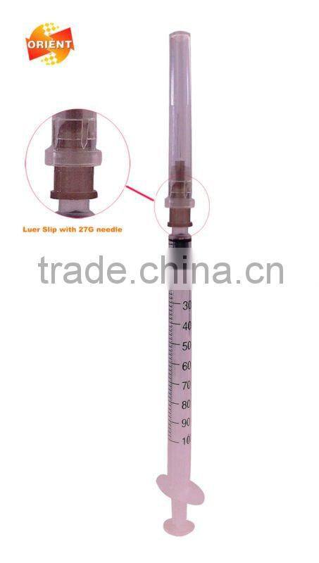 Tuberculin Syringe 27G Needle with T type piston