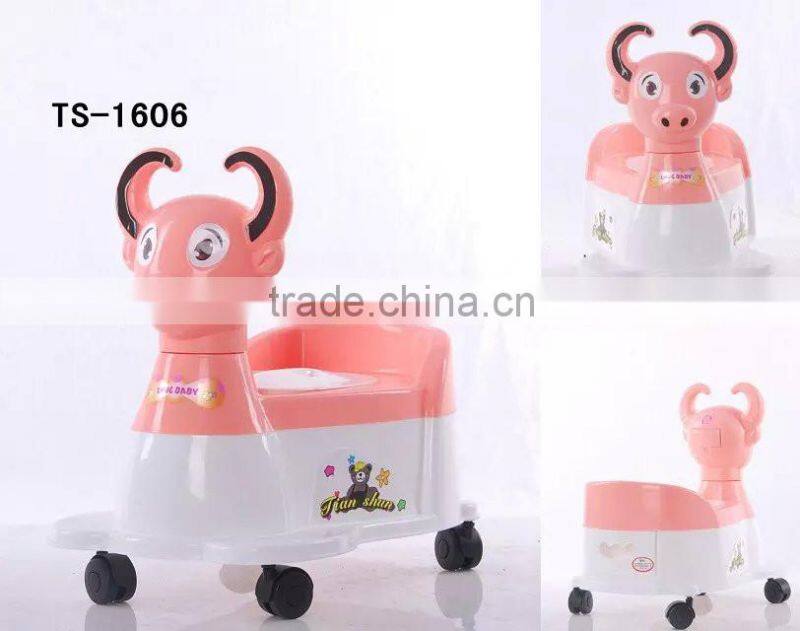 lovely musical easy clean baby potty/toilet