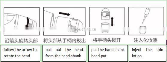 Portable rf Eye Massage V-shape face machine for removing wrinkle