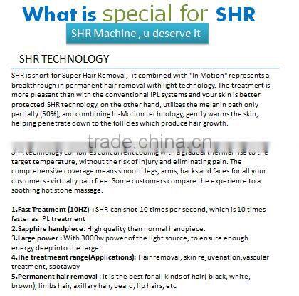 IPL upgraded skin rejuvenation hair removal 2000w machine